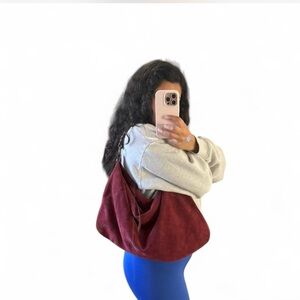 GAP Burgundy Shoulder Bag